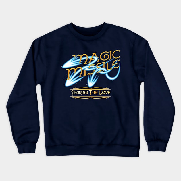 Magic Missile Crewneck Sweatshirt by KennefRiggles